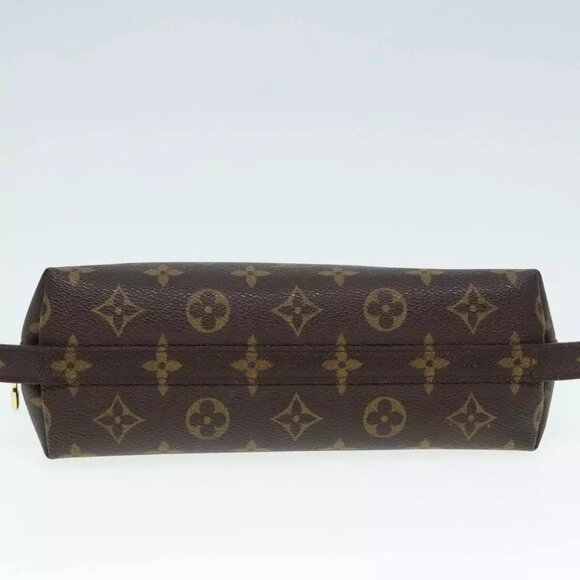 LOUIS VUITTON Monogram Trousse Demi Ronde Cosmetic Pouch M47520 LV Auth 89924 - Picture 7 of 16